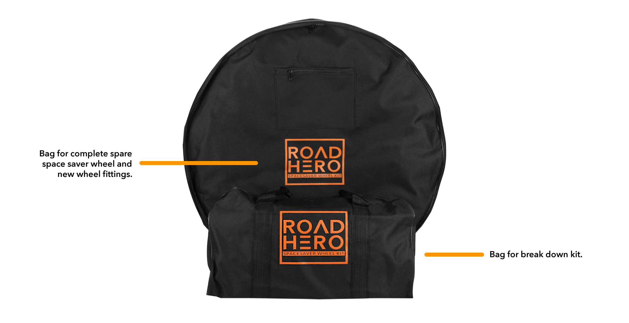 Road Hero wheel & breakdown bag